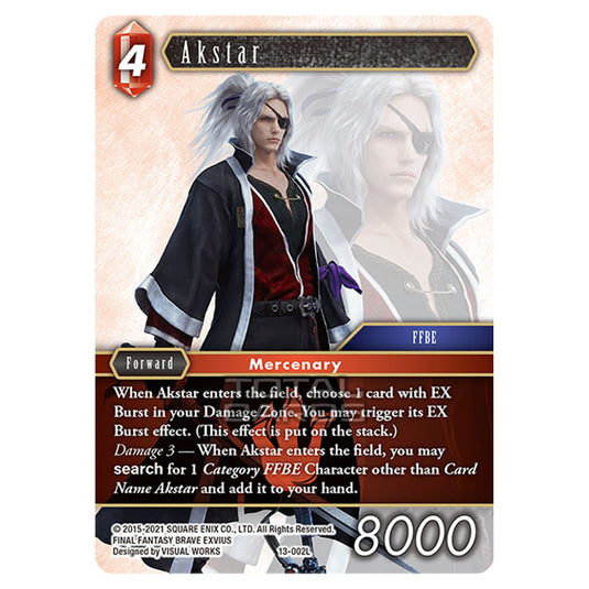 Final Fantasy - Opus 13 - Akstar - (13-002L)