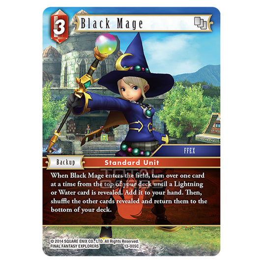 Final Fantasy - Opus 13 - Black Mage - (13-005C)