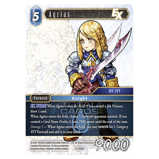 Final Fantasy - Opus 13 - Agrias - (13-086R) (Foil)