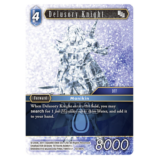 Final Fantasy - Opus 13 - Delusory Knight - (13-087C) (Foil)
