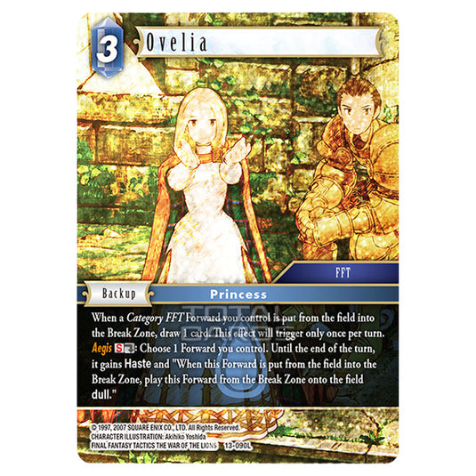 Final Fantasy - Opus 13 - Ovelia - (13-090L) (Foil)