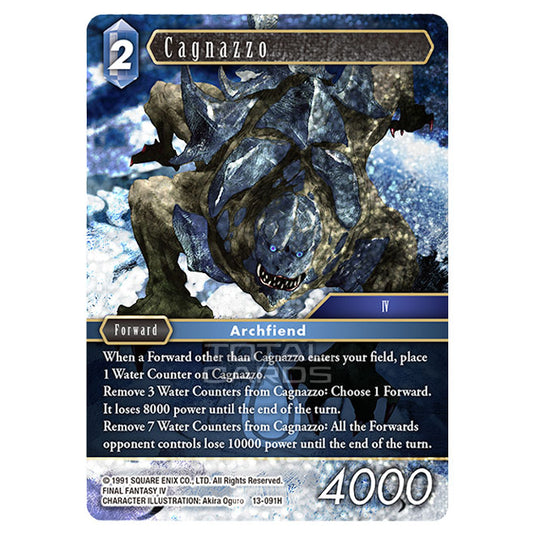 Final Fantasy - Opus 13 - Cagnazzo - (13-091H) (Foil)