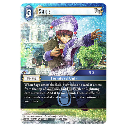 Final Fantasy - Opus 13 - Sage - (13-092C) (Foil)