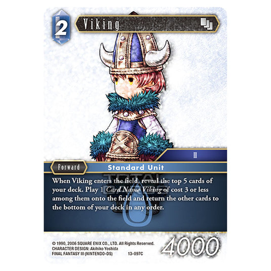 Final Fantasy - Opus 13 - Viking - (13-097C) (Foil)