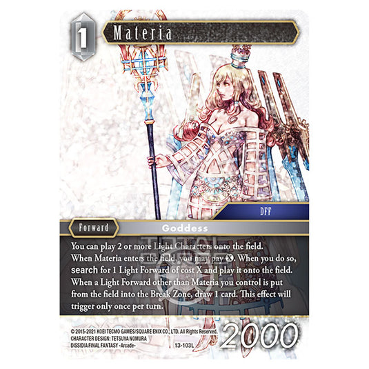 Final Fantasy - Opus 13 - Materia - (13-103L) (Foil)