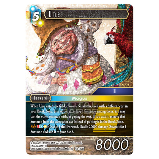 Final Fantasy - Opus 13 - Unei - (13-110H) (Foil)