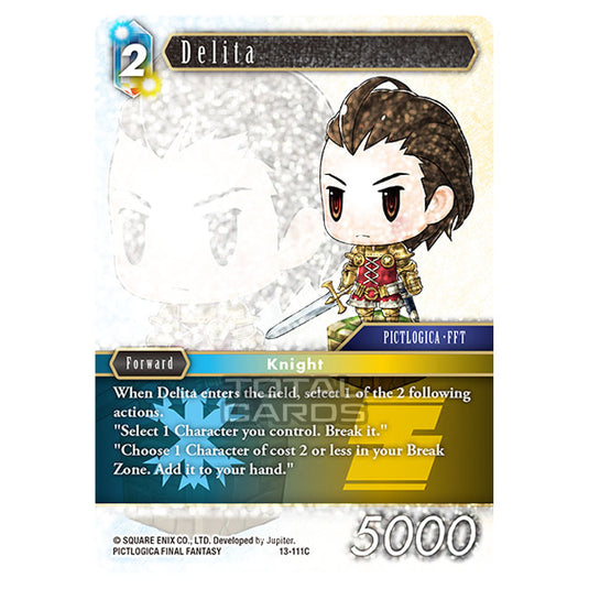 Final Fantasy - Opus 13 - Delita - (13-111C) (Foil)
