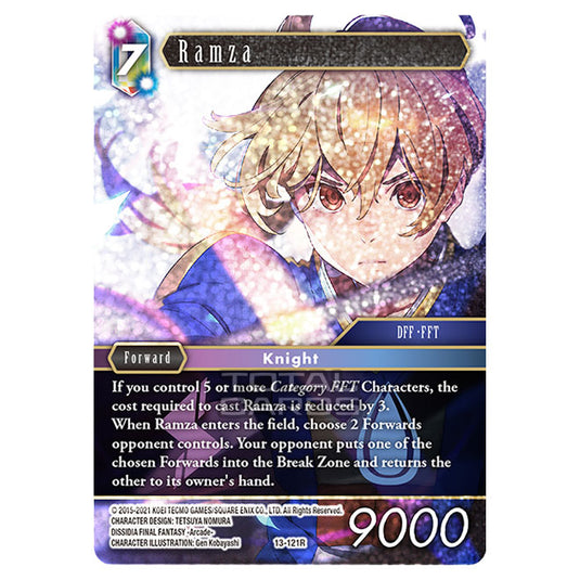 Final Fantasy - Opus 13 - Ramza - (13-121R) (Foil)