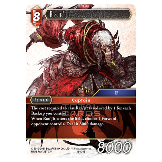 Final Fantasy - Opus 13 - Ran'jit - (13-130S) (Foil)