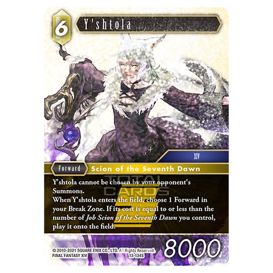 Final Fantasy - Opus 13 - Y'shtola - (13-134S) (Foil)