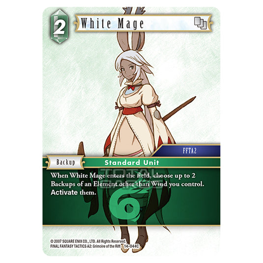Final Fantasy - Opus 14 - White Mage - (14-044C)