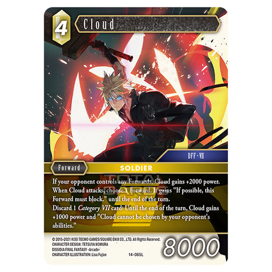 Final Fantasy - Opus 14 - Cloud - (14-065L)
