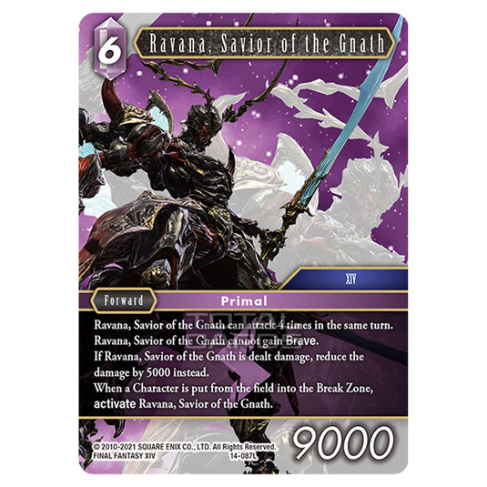 Final Fantasy - Opus 14 - Ravana, Savior of the Gnath - (14-087L)
