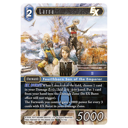 Final Fantasy - Opus 14 - Larsa - (14-112L)