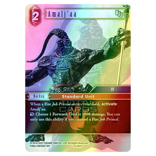 Final Fantasy - Opus 14 - Amalj'aa - (14-001C) (Foil)