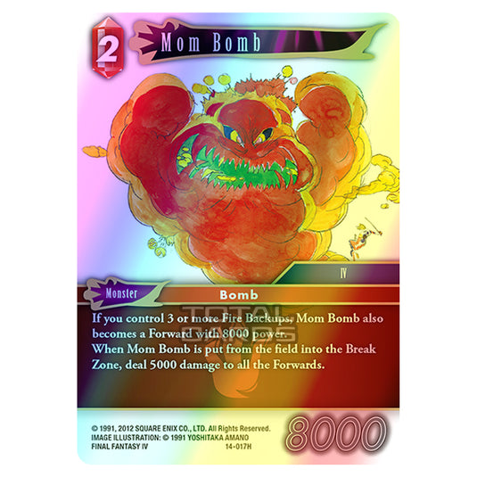 Final Fantasy - Opus 14 - Mom Bomb - (14-017H) (Foil)