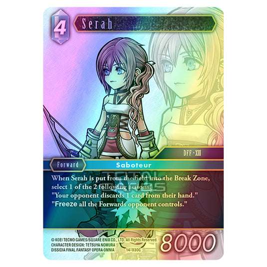 Final Fantasy - Opus 14 - Serah - (14-030C) (Foil)