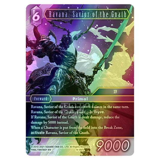 Final Fantasy - Opus 14 - Ravana, Savior of the Gnath - (14-087L) (Foil)