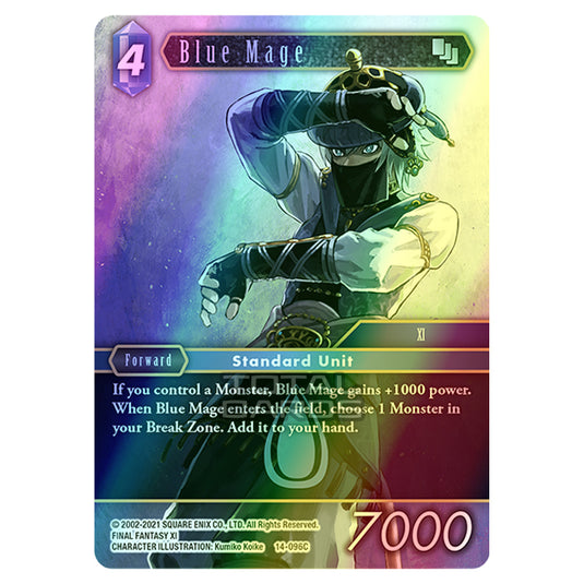 Final Fantasy - Opus 14 - Blue Mage - (14-096C) (Foil)