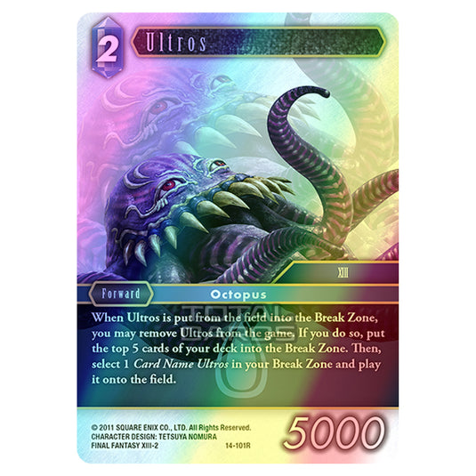 Final Fantasy - Opus 14 - Ultros - (14-101R) (Foil)