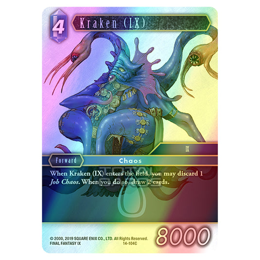 Final Fantasy - Opus 14 - Kraken (IX) - (14-104C) (Foil)