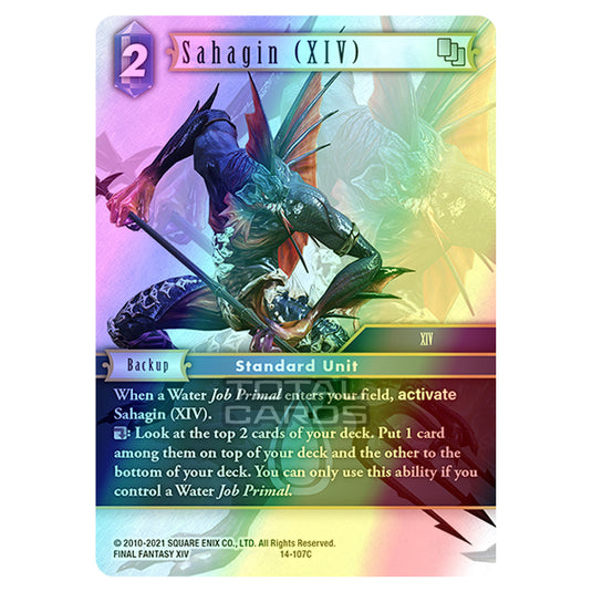 Final Fantasy - Opus 14 - Sahagin (XIV) - (14-107C) (Foil)