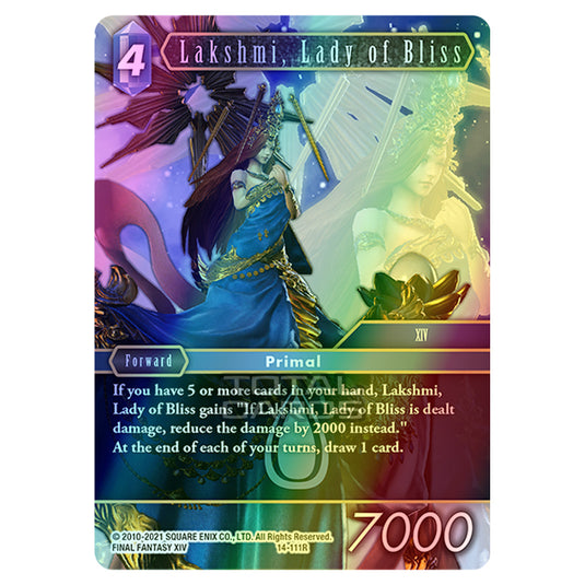 Final Fantasy - Opus 14 - Lakshmi, Lady of Bliss - (14-111R) (Foil)