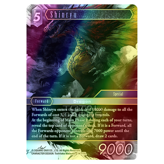 Final Fantasy - Opus 14 - Shinryu - (14-115L) (Foil)