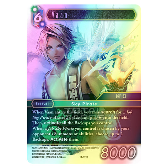 Final Fantasy - Opus 14 - Vaan - (14-125L) (Foil)
