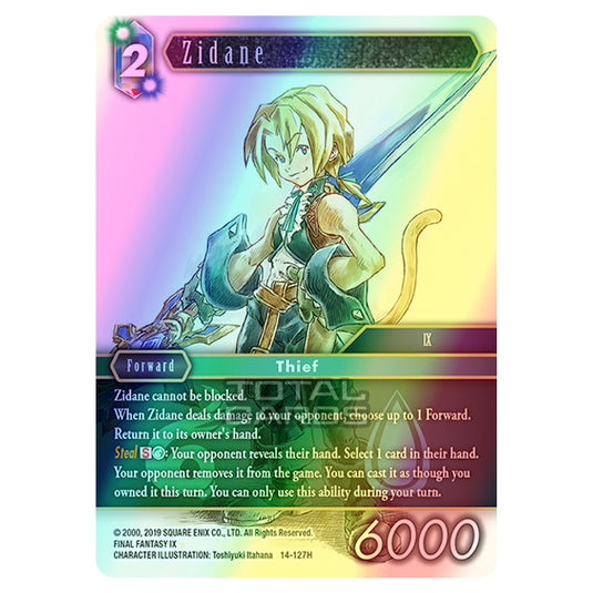 Final Fantasy - Opus 14 - Zidane - (14-127H) (Foil)