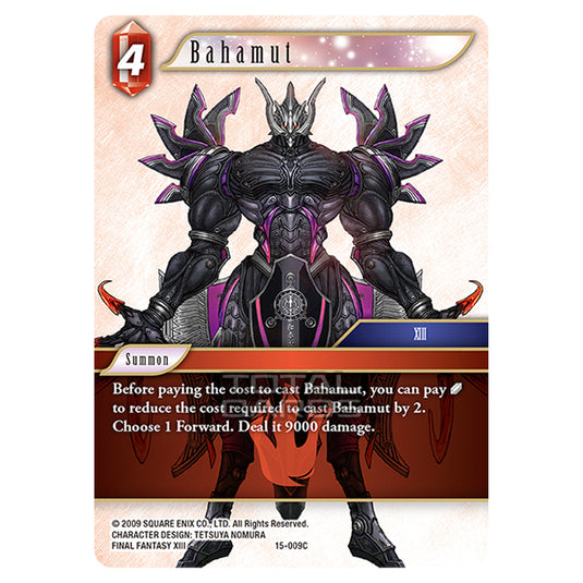Final Fantasy - Opus 15 - Crystal Dominion - Bahamut - (15-009C)