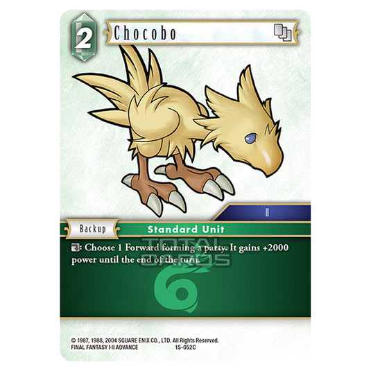 Final Fantasy - Opus 15 - Crystal Dominion - Chocobo - (15-052C)