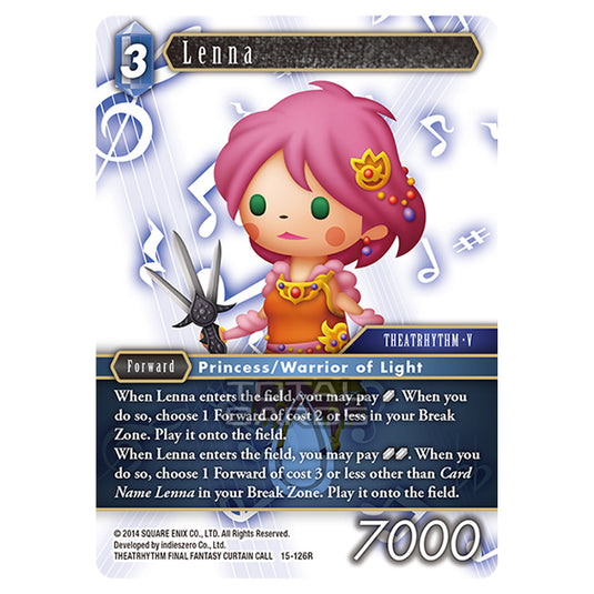 Final Fantasy - Opus 15 - Crystal Dominion - Lenna - (15-126R)