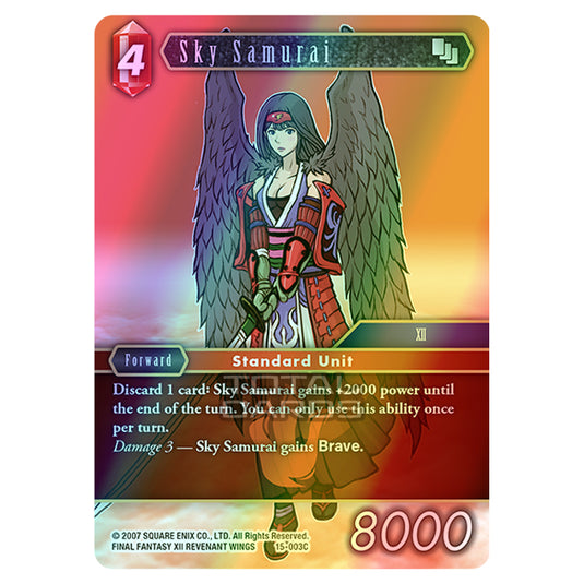 Final Fantasy - Opus 15 - Crystal Dominion - Sky Samurai - (15-003C) (Foil)