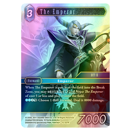 Final Fantasy - Opus 15 - Crystal Dominion - The Emperor - (15-027R) (Foil)
