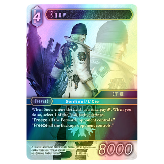 Final Fantasy - Opus 15 - Crystal Dominion - Snow - (15-034R) (Foil)