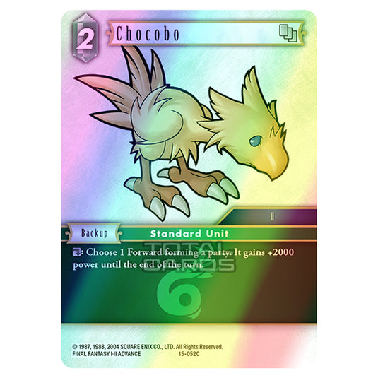 Final Fantasy - Opus 15 - Crystal Dominion - Chocobo - (15-052C) (Foil)