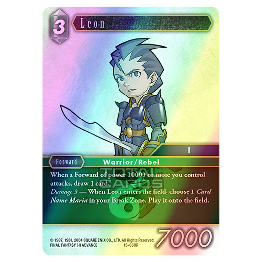 Final Fantasy - Opus 15 - Crystal Dominion - Leon - (15-060R) (Foil)