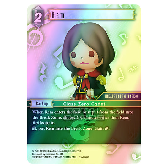 Final Fantasy - Opus 15 - Crystal Dominion - Rem - (15-062C) (Foil)