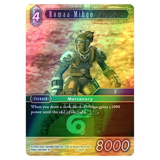 Final Fantasy - Opus 15 - Crystal Dominion - Romaa Mihgo - (15-063C) (Foil)