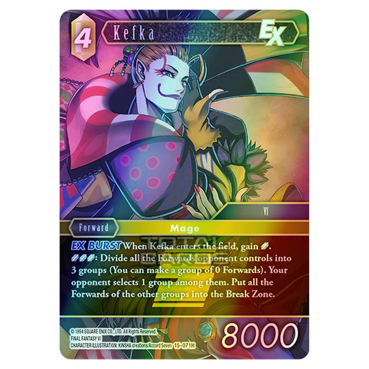 Final Fantasy - Opus 15 - Crystal Dominion - Kefka - (15-071H) (Foil)