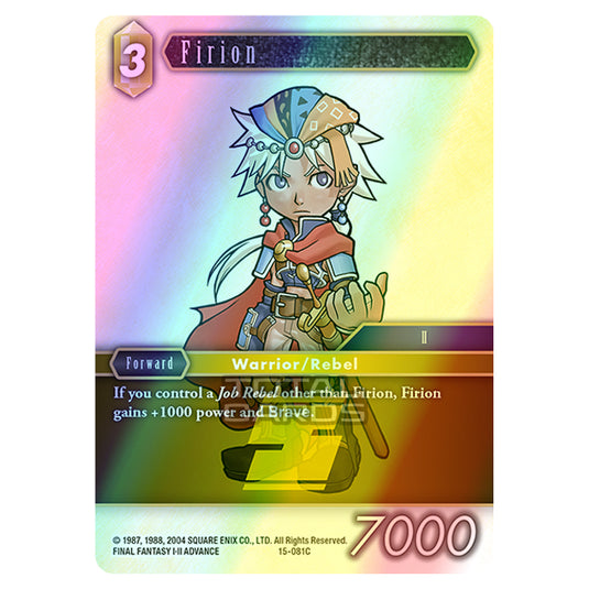 Final Fantasy - Opus 15 - Crystal Dominion - Firion - (15-081C) (Foil)