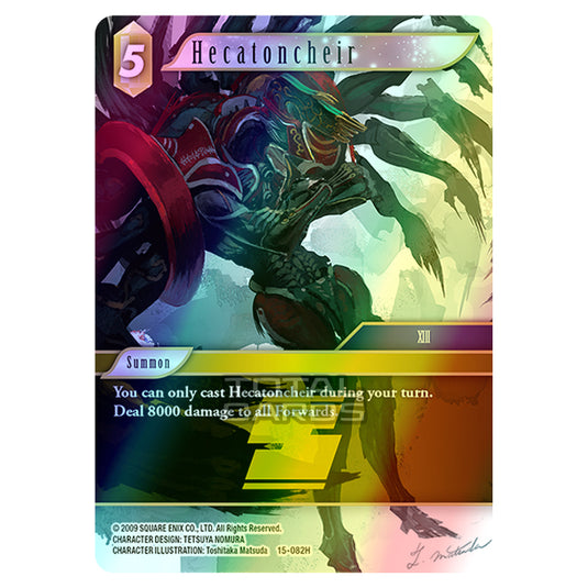 Final Fantasy - Opus 15 - Crystal Dominion - Hecatoncheir - (15-082H) (Foil)