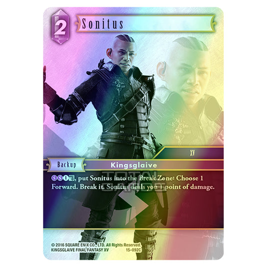 Final Fantasy - Opus 15 - Crystal Dominion - Sonitus - (15-092C) (Foil)