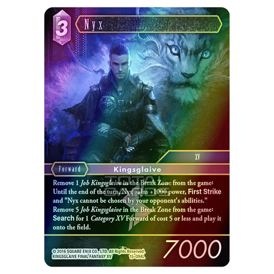 Final Fantasy - Opus 15 - Crystal Dominion - Nyx - (15-094L) (Foil)