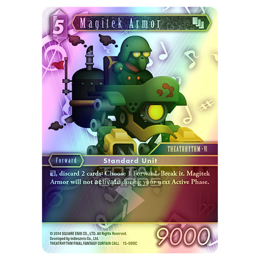 Final Fantasy - Opus 15 - Crystal Dominion - Magitek Armor - (15-099C) (Foil)