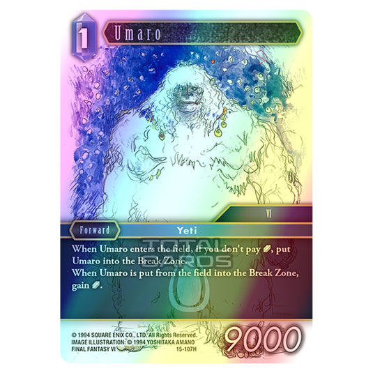 Final Fantasy - Opus 15 - Crystal Dominion - Umaro - (15-107H) (Foil)