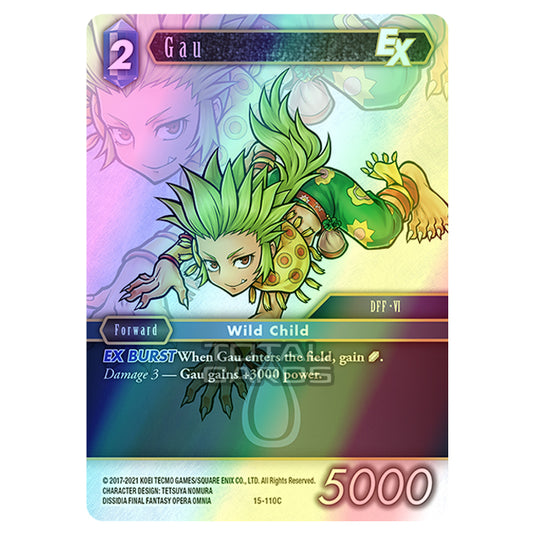 Final Fantasy - Opus 15 - Crystal Dominion - Gau - (15-110C) (Foil)