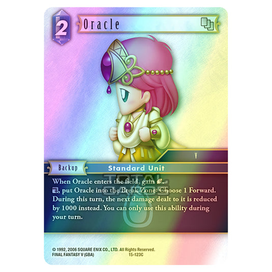 Final Fantasy - Opus 15 - Crystal Dominion - Oracle - (15-123C) (Foil)