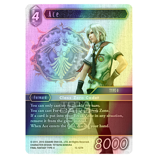Final Fantasy - Opus 15 - Crystal Dominion - Ace - (15-127H) (Foil)